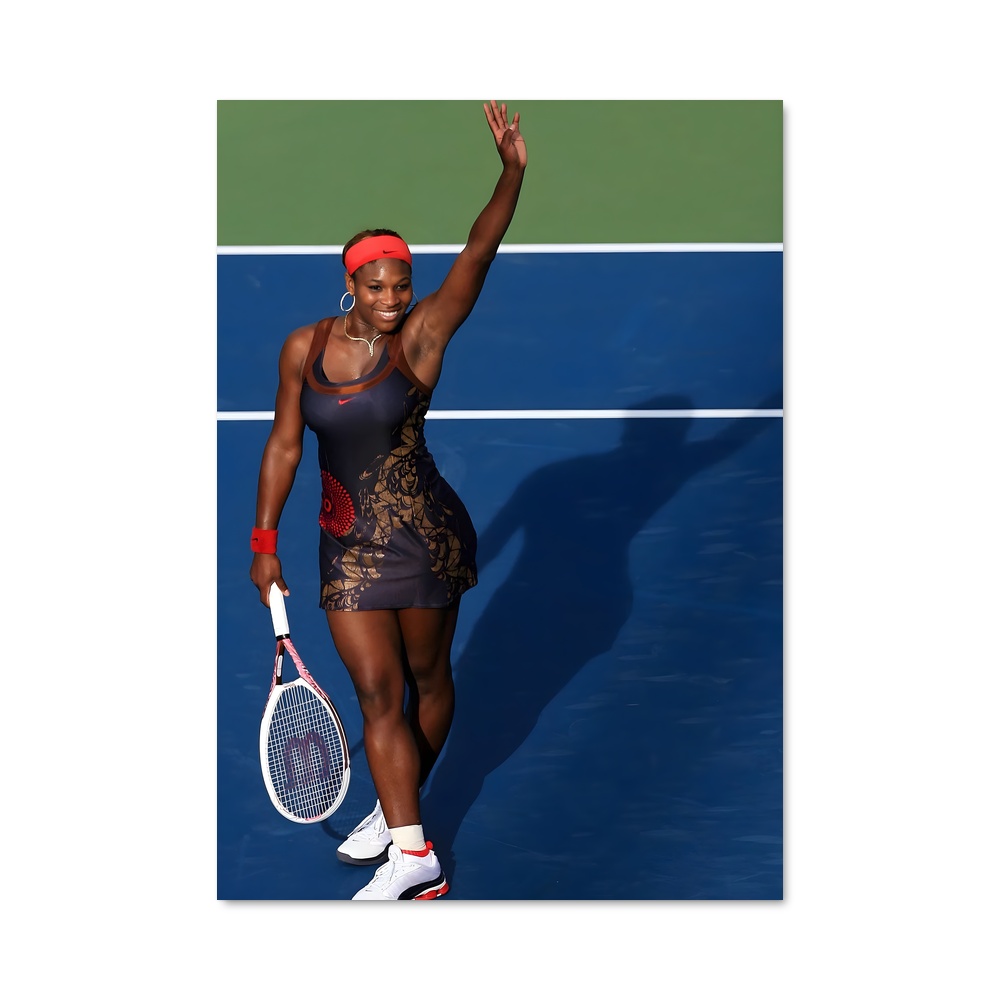 Poster Serena williams adaptées